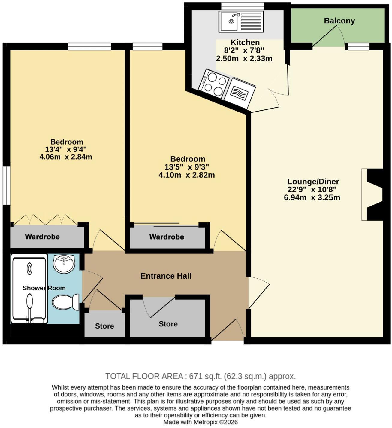 The Grove, Westgate-on-Sea, Kent, CT8 floorplan