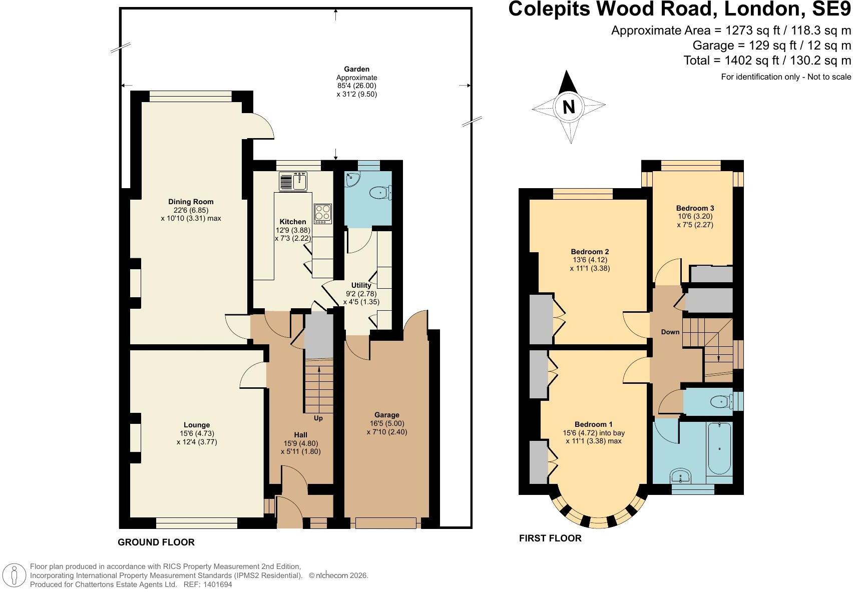 Colepits Wood Road,Eltham floorplan