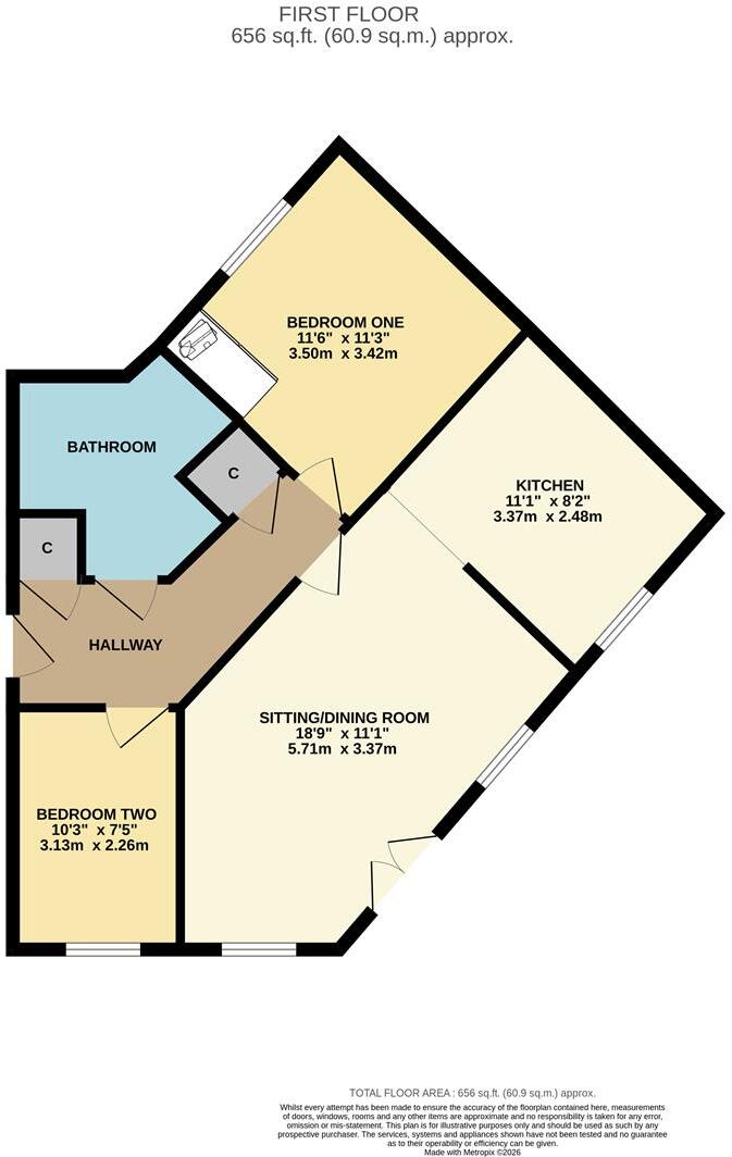 Market Mead, Chippenham floorplan