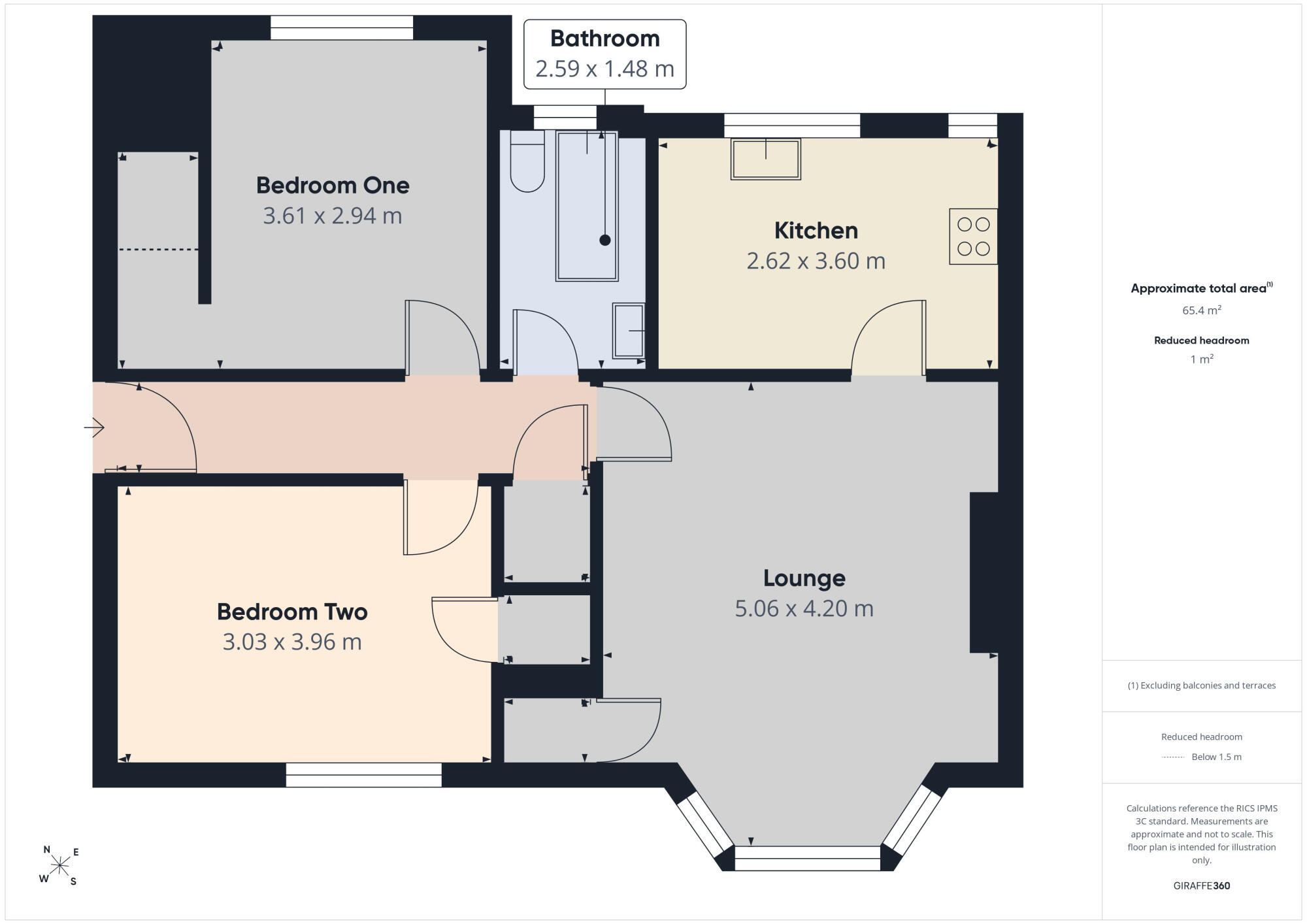 40 Birchwood Place, Dundee, Angus, DD2 floorplan