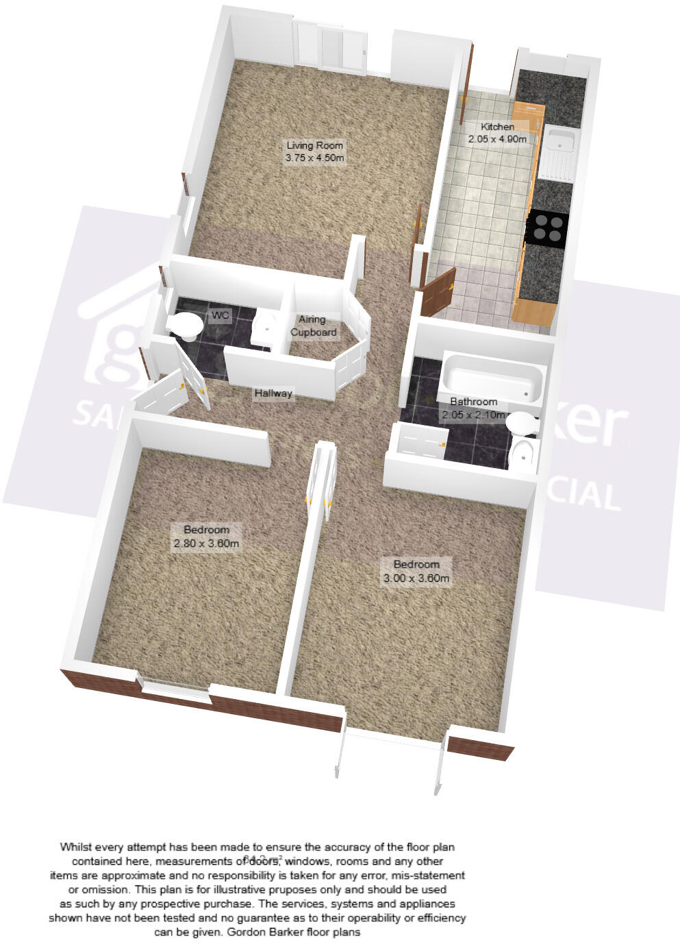 Fernheath Road, Bournemouth floorplan