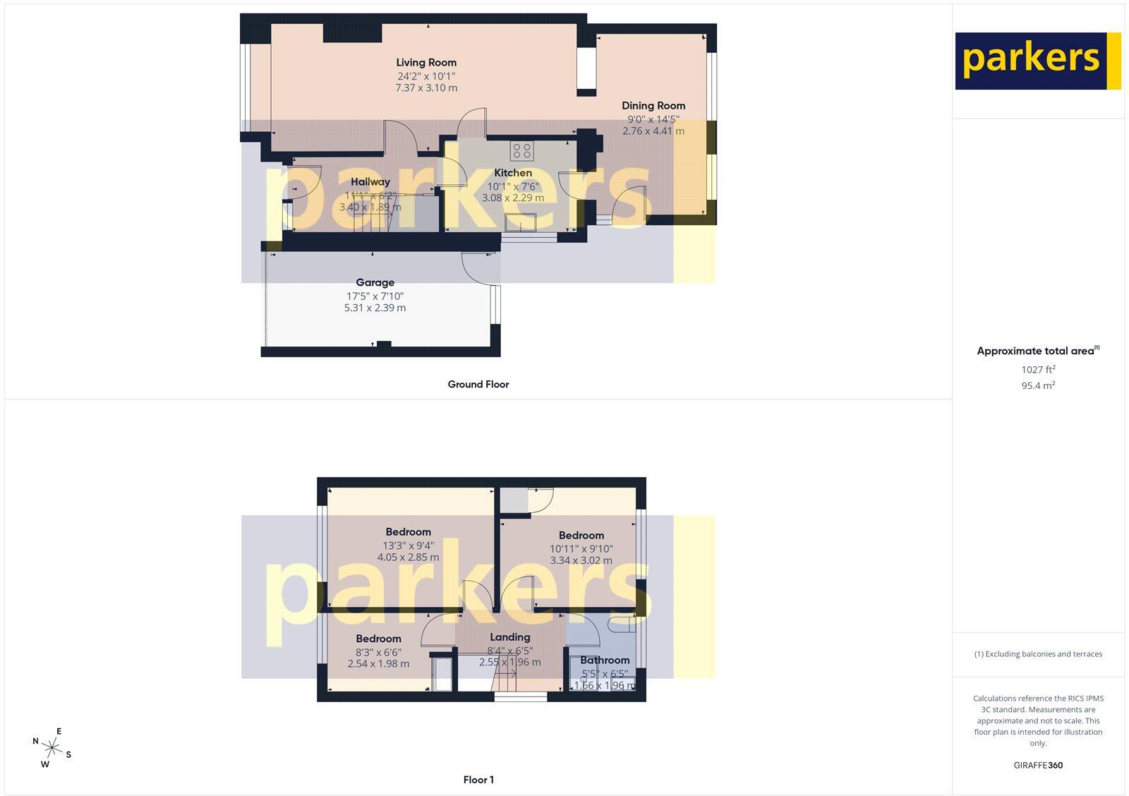 St. Saviours Road, Reading, Berkshire, RG1 floorplan