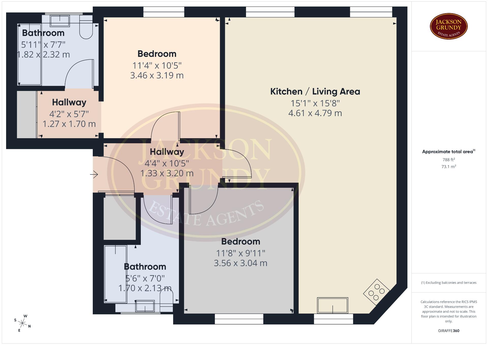 High Street, Upton, NN5 4EH floorplan