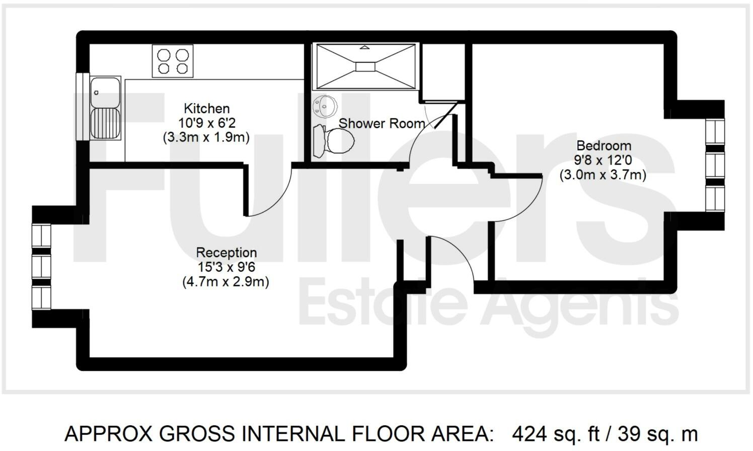 Gladbeck Way, Enfield floorplan