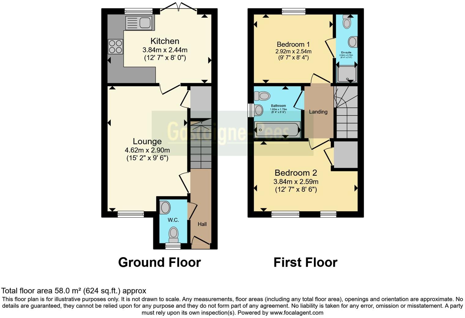 Puttock Way, Billingshurst, West Sussex, RH14 floorplan
