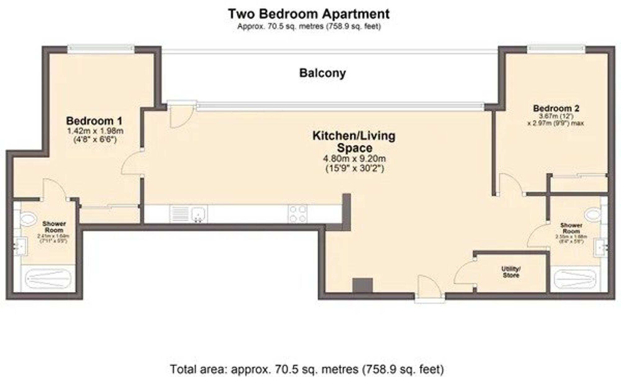 Young Street, City Centre, S1 floorplan