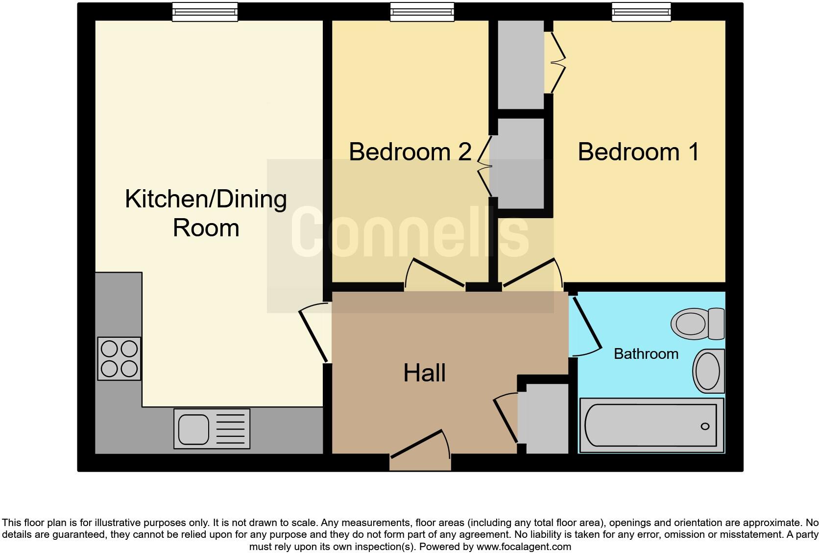 Mill House, Buckingham floorplan