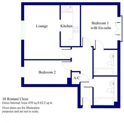 Romani Close, Warwick floorplan