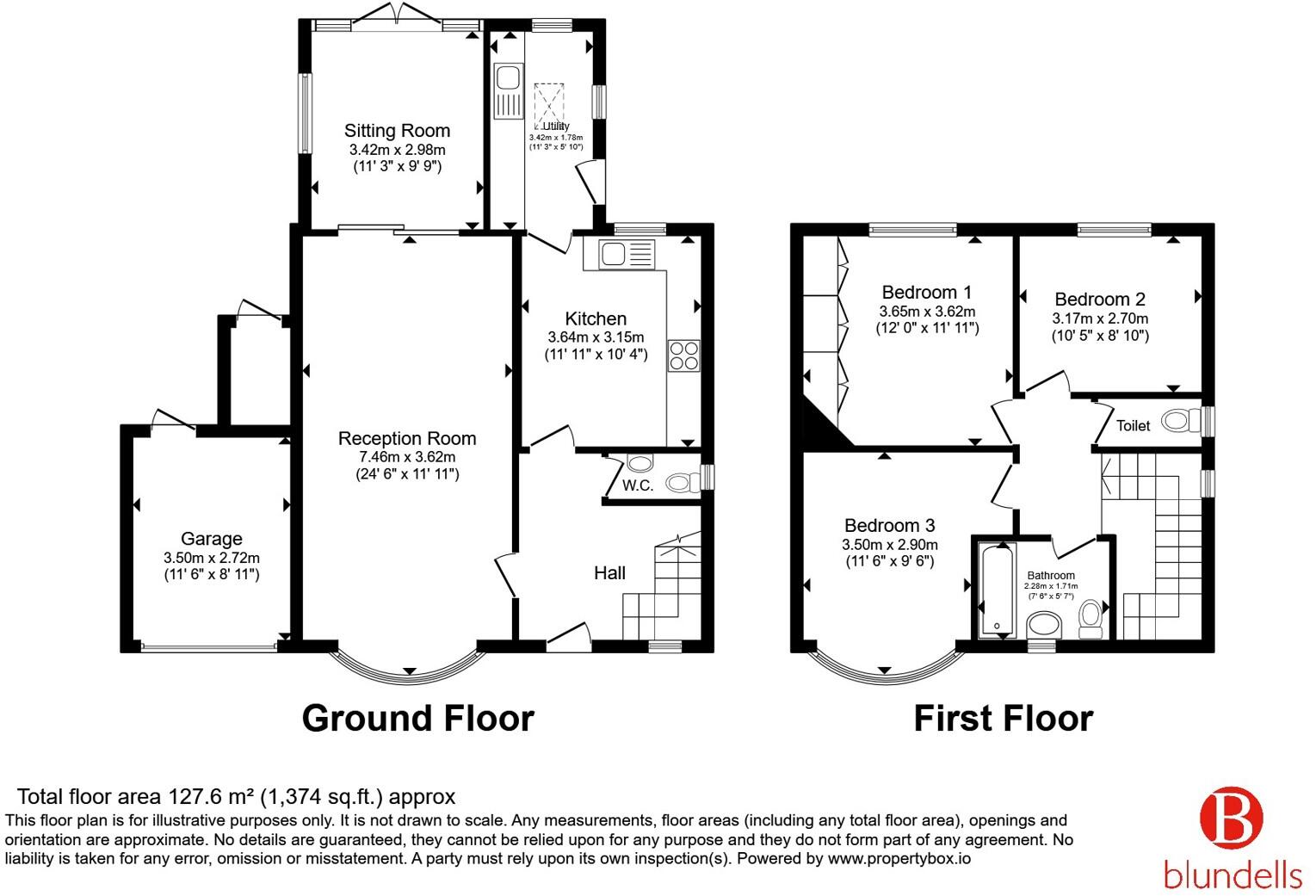 Northern Avenue, Sheffield, South Yorkshire, S2 floorplan