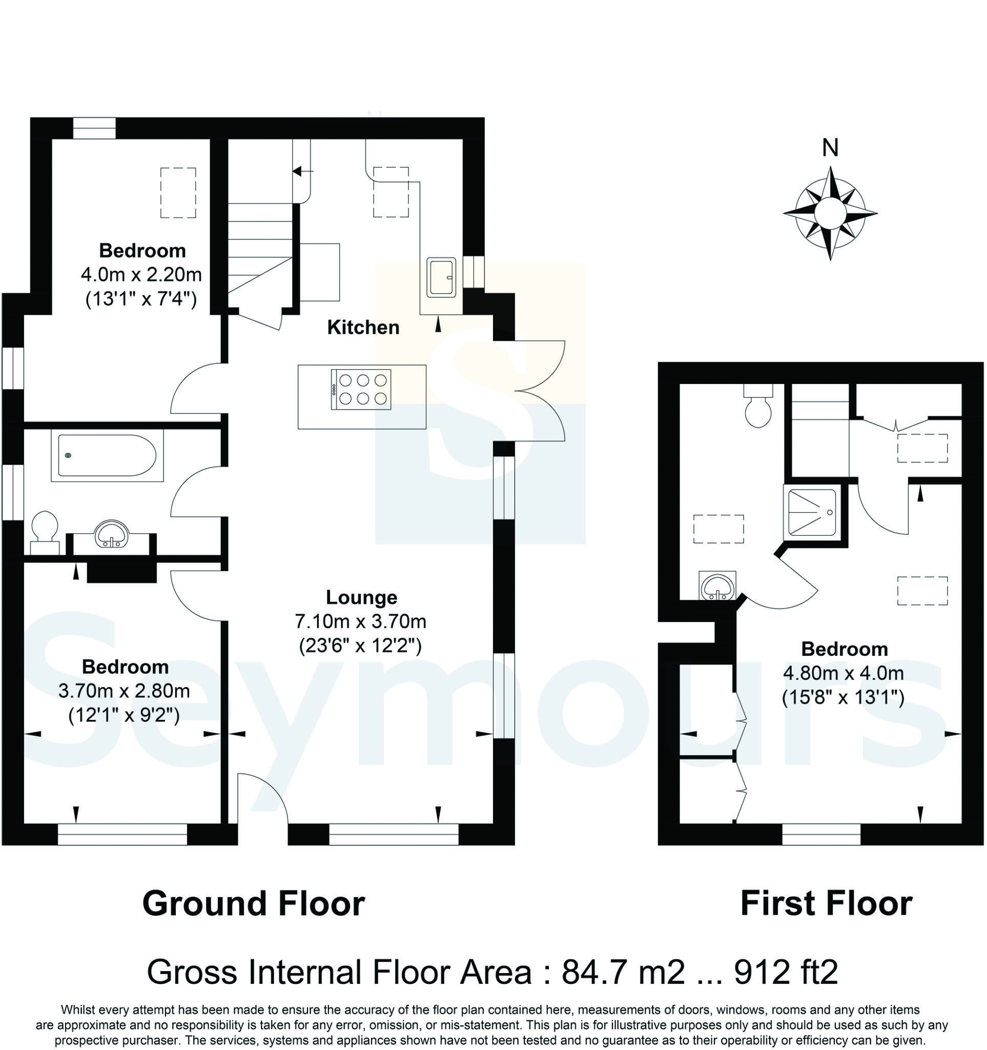 Wych Hill Rise, Woking, Surrey, GU22 floorplan