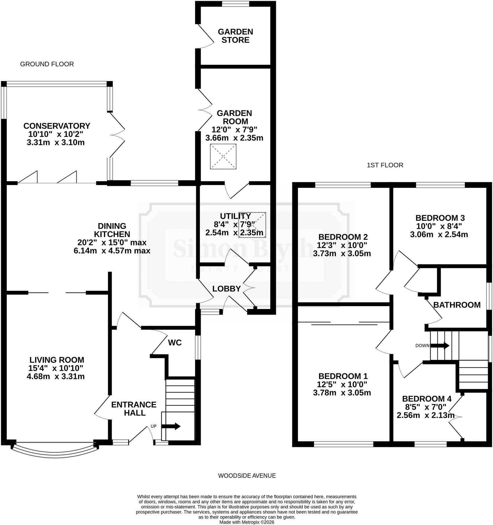 Woodside Avenue, Wrenthorpe, WF2 floorplan