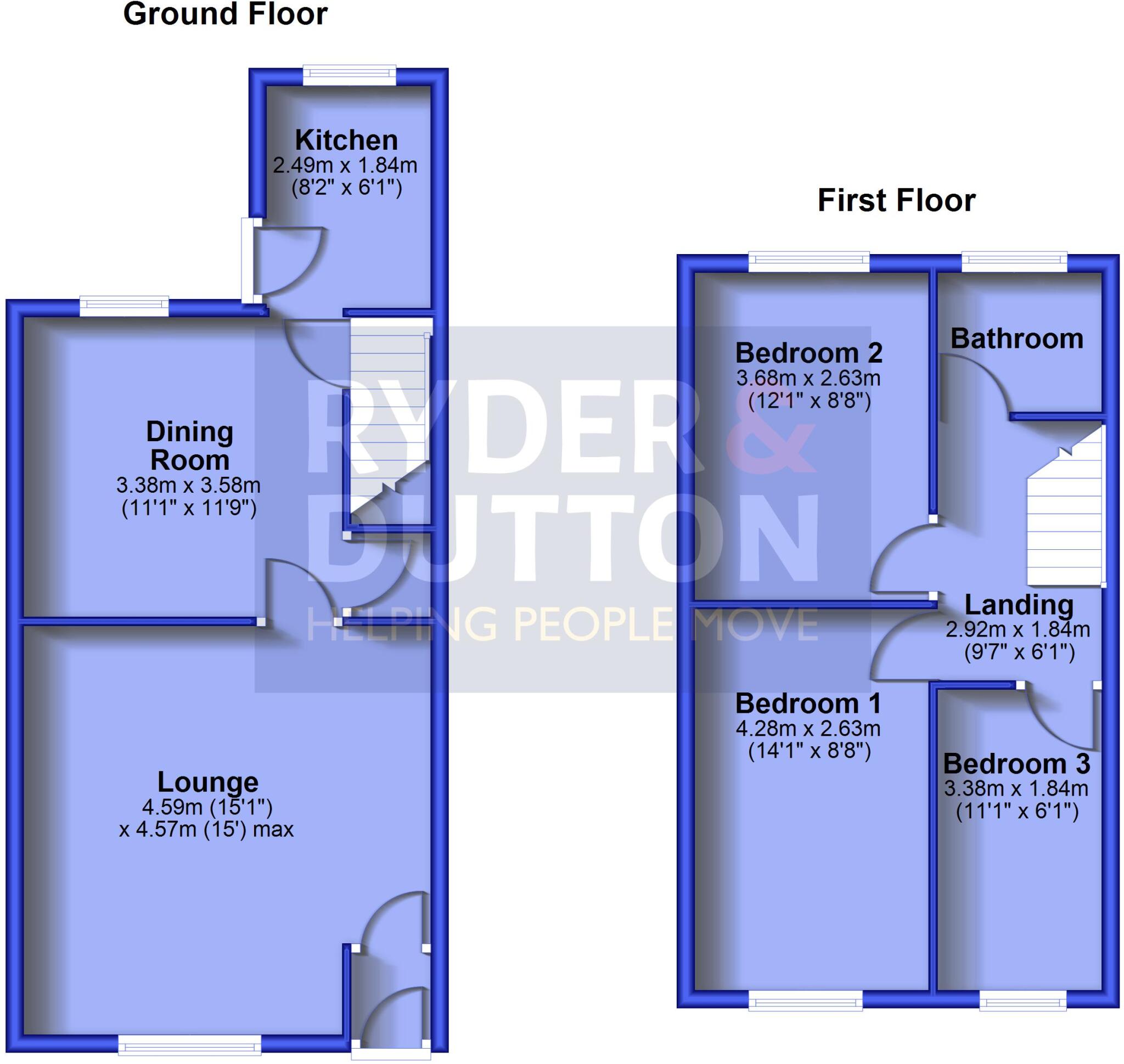 Buckstones Road, Shaw, Oldham, Greater Manchester, OL2 floorplan