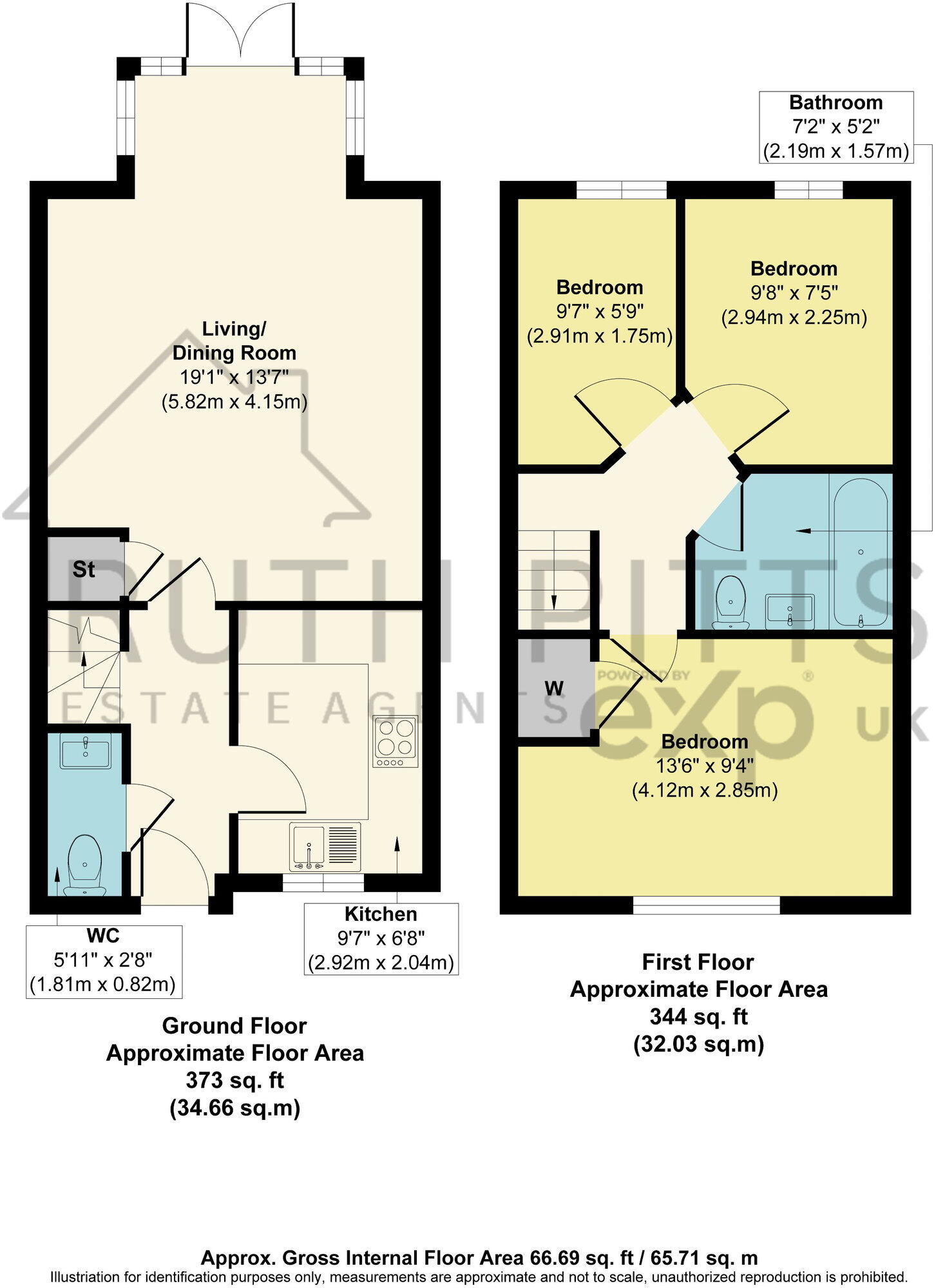 Pearl Court, Upton, WF9 floorplan