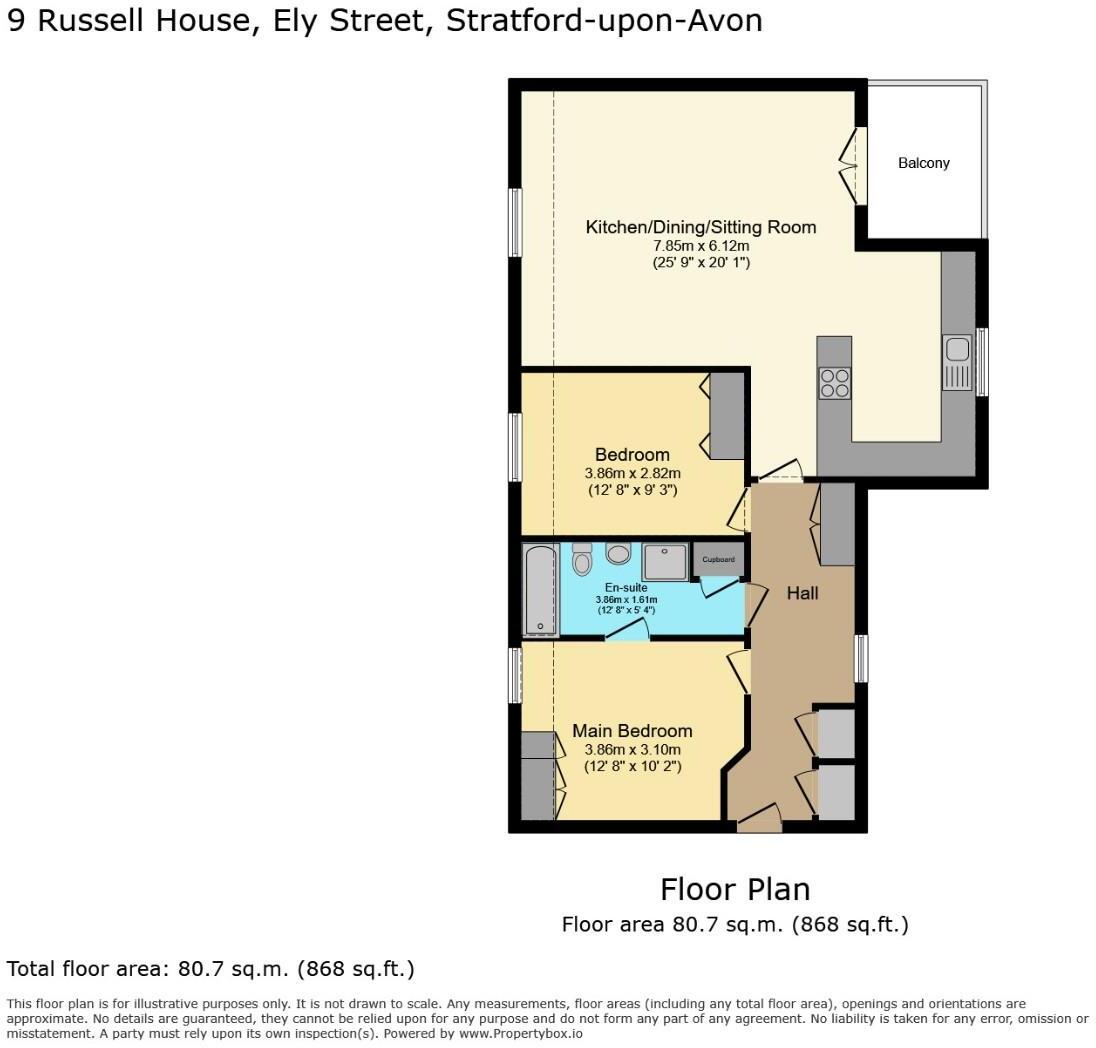 Ely Street, Stratford-upon-Avon floorplan