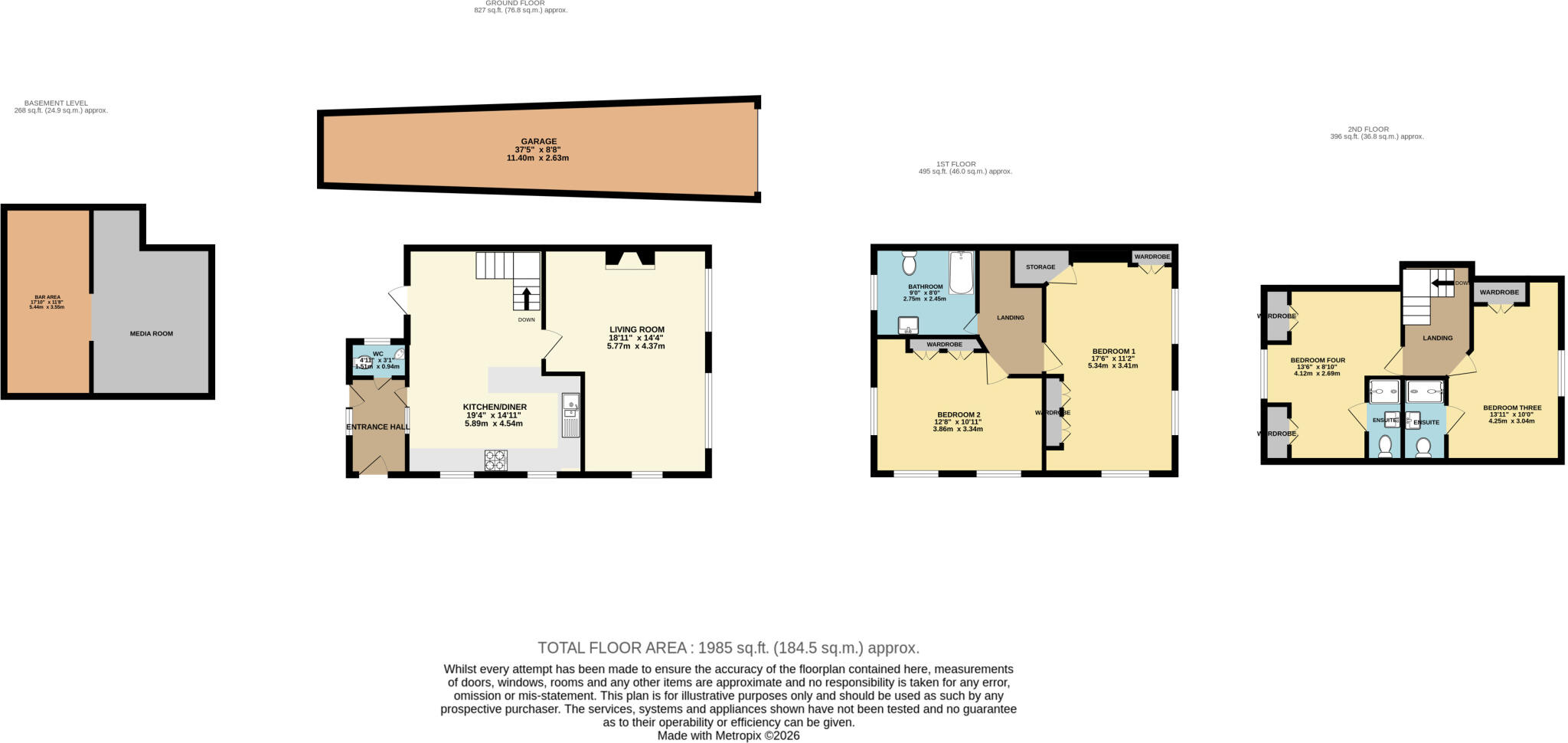 Market Street, Old Town Poole, Dorset, BH15 floorplan
