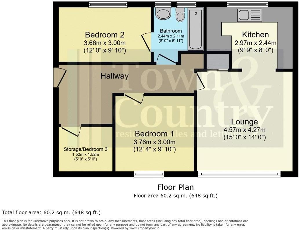 Holt Drive, Colchester, CO2  floorplan