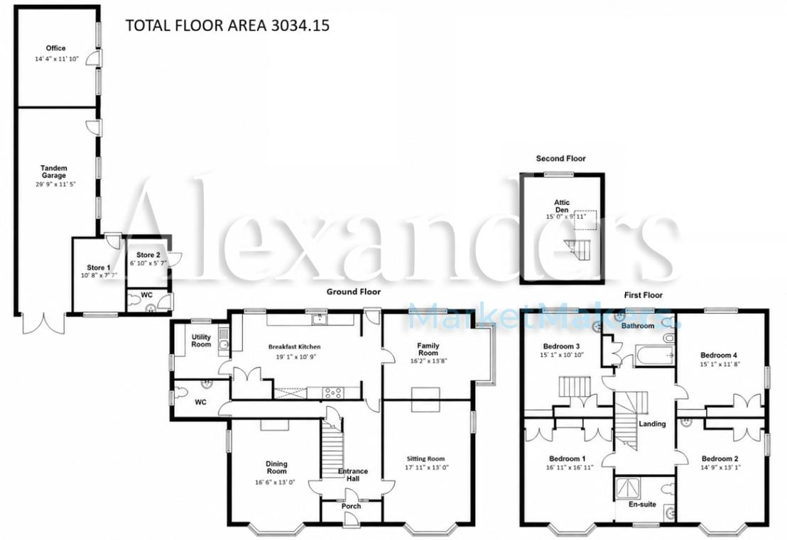Park Lane, Sutton Bonington floorplan