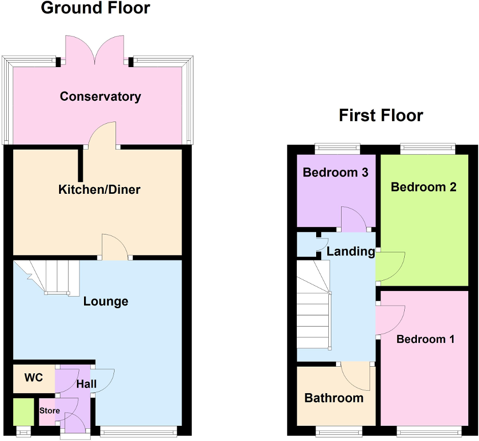 Falcon Road, Meir Park, Stoke On Trent, ST3 7FQ floorplan