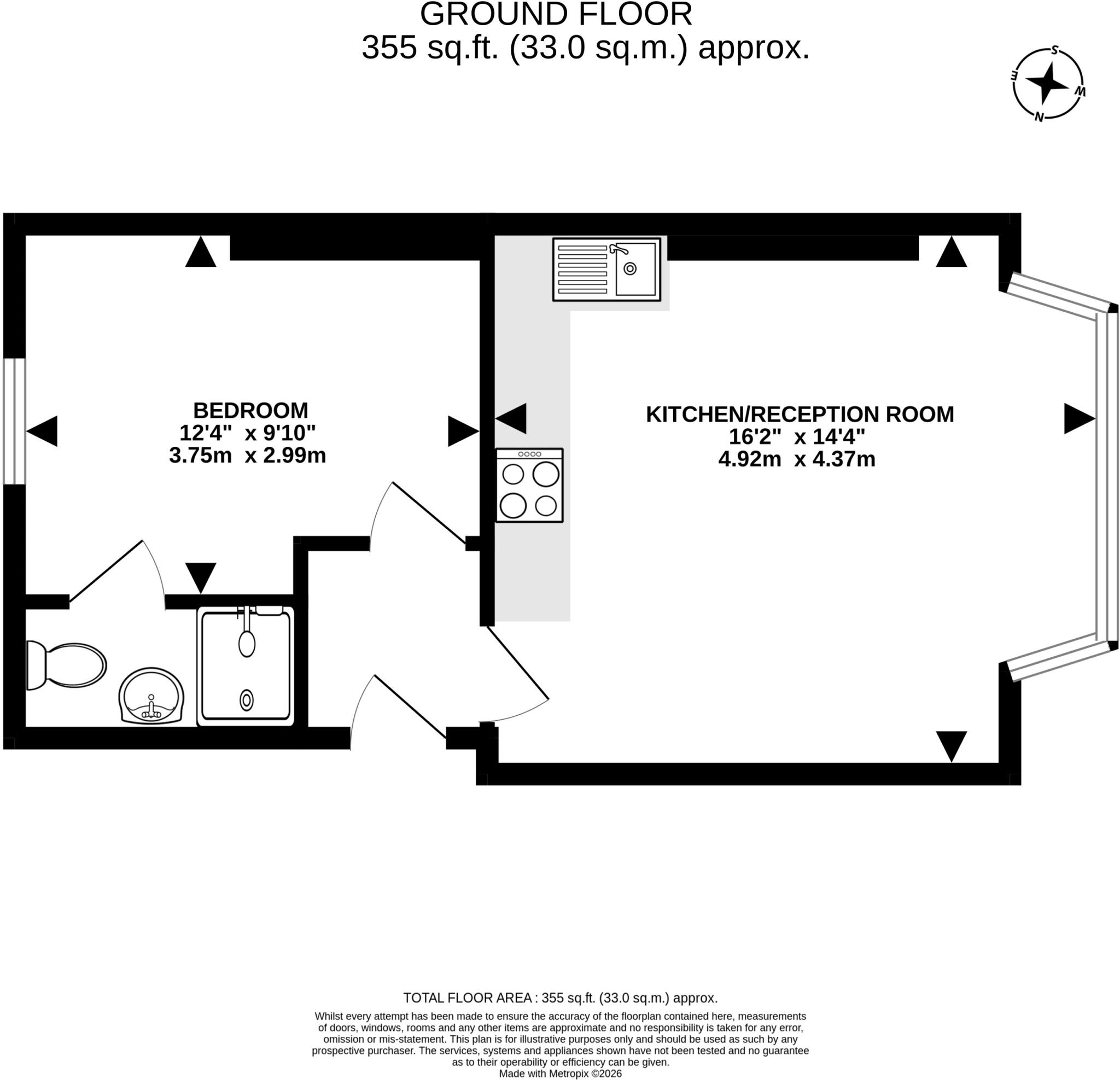 Temple Street, Llandrindod Wells, Powys floorplan