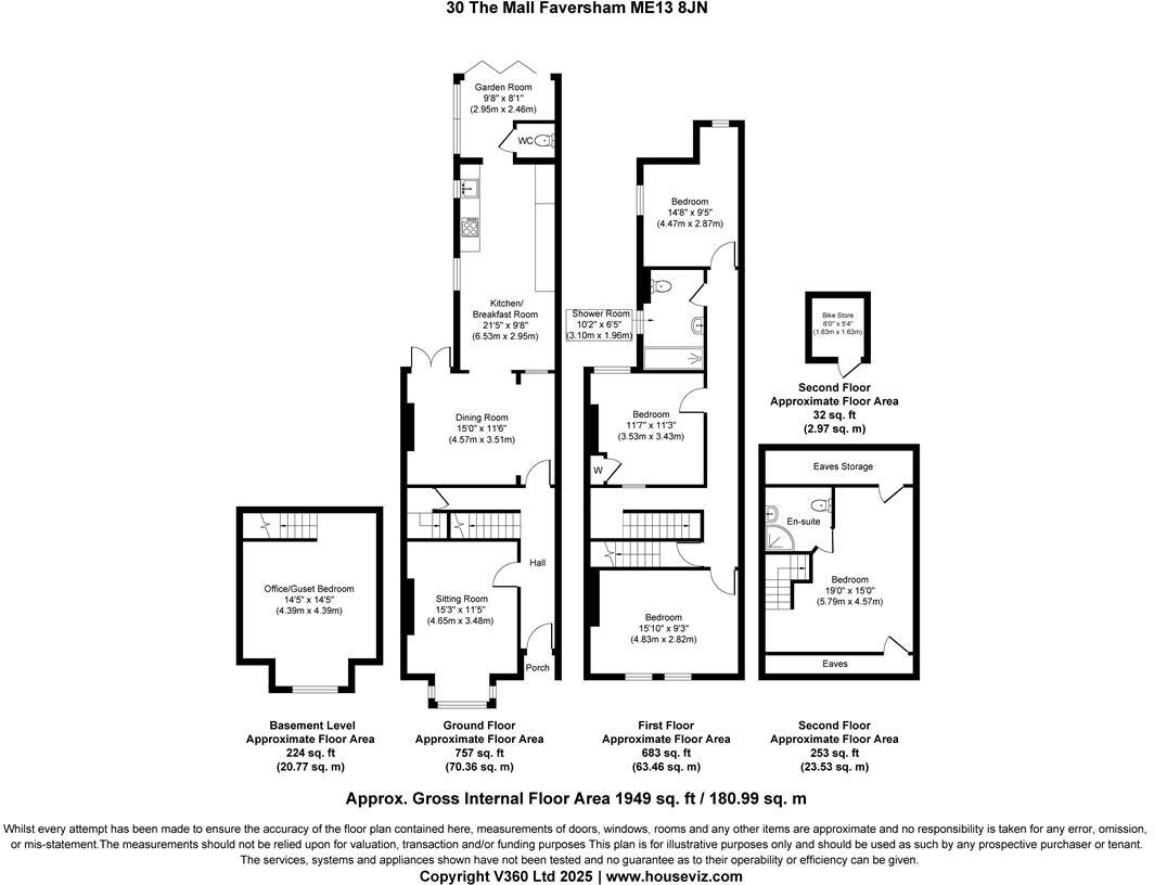 The Mall, Faversham floorplan