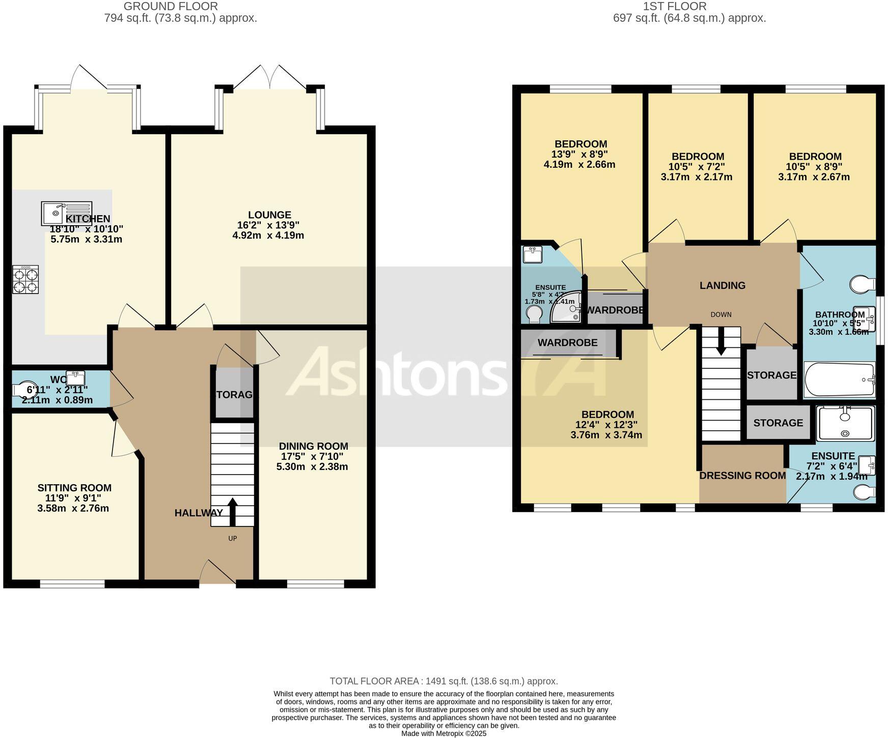 Makerfield Drive, Newton-Le-Willows, WA12 floorplan