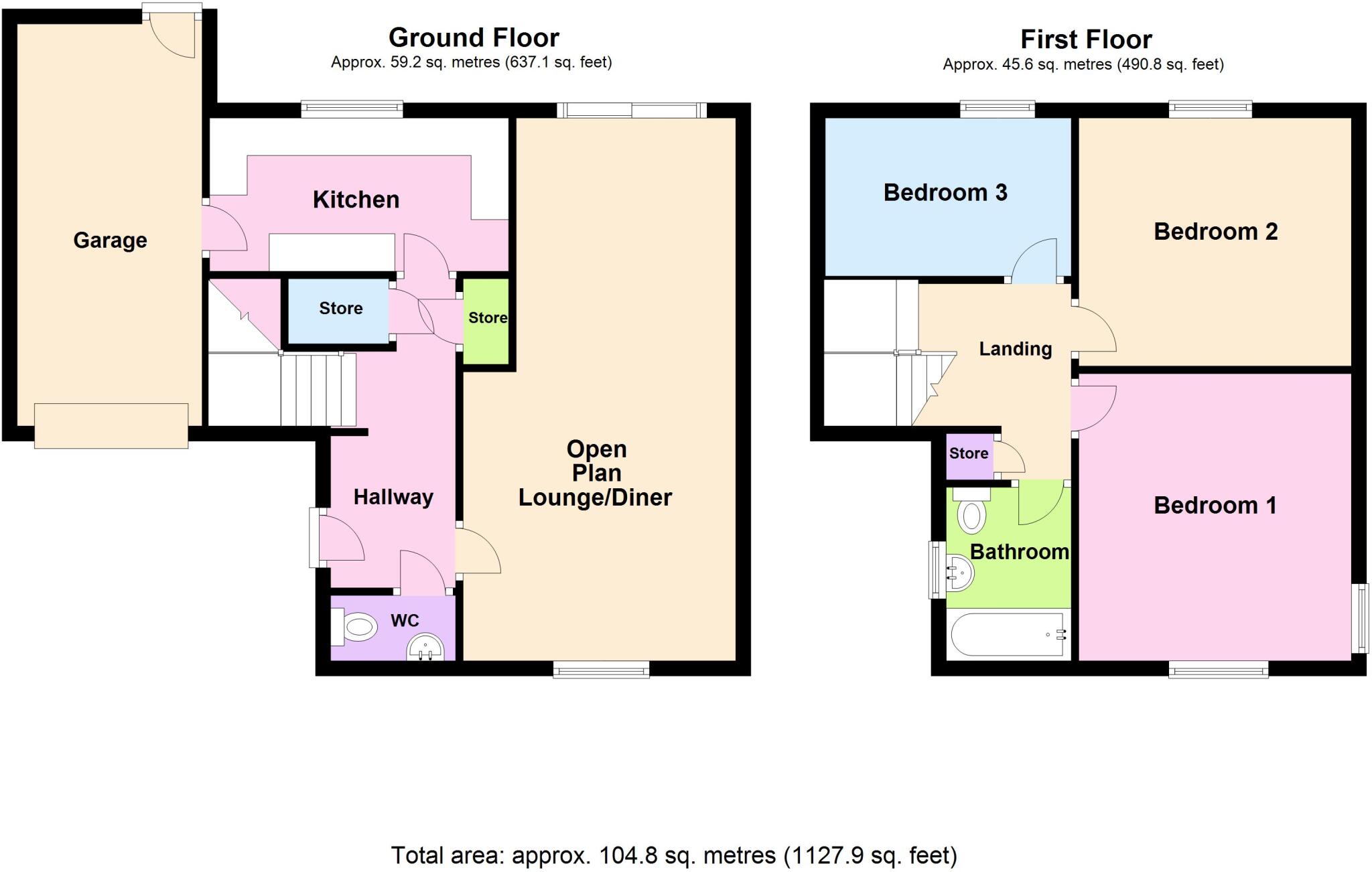 Gail Rise, Llangwm, Haverfordwest, SA62 floorplan