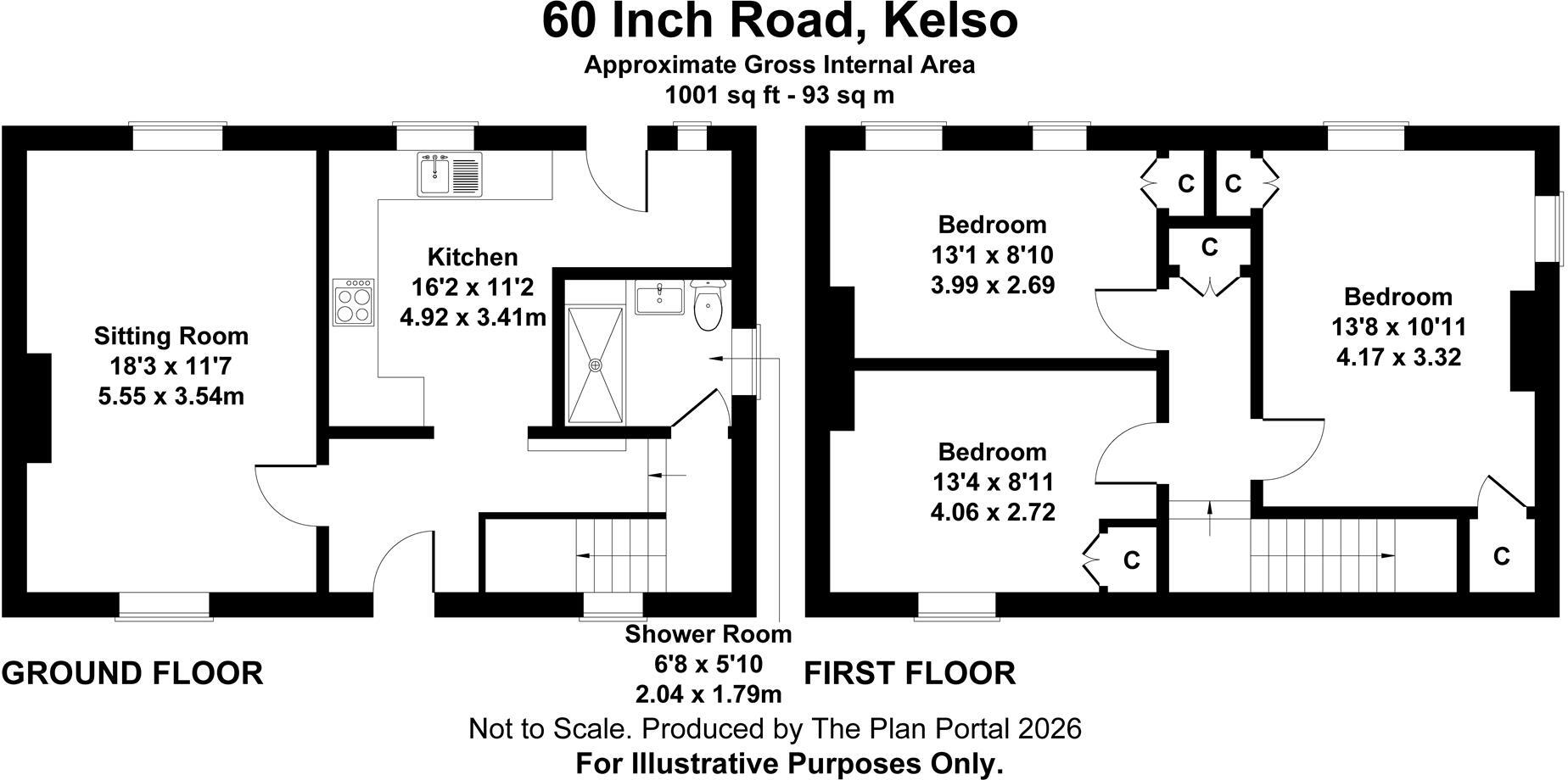 60 Inch Road, Kelso TD5 floorplan
