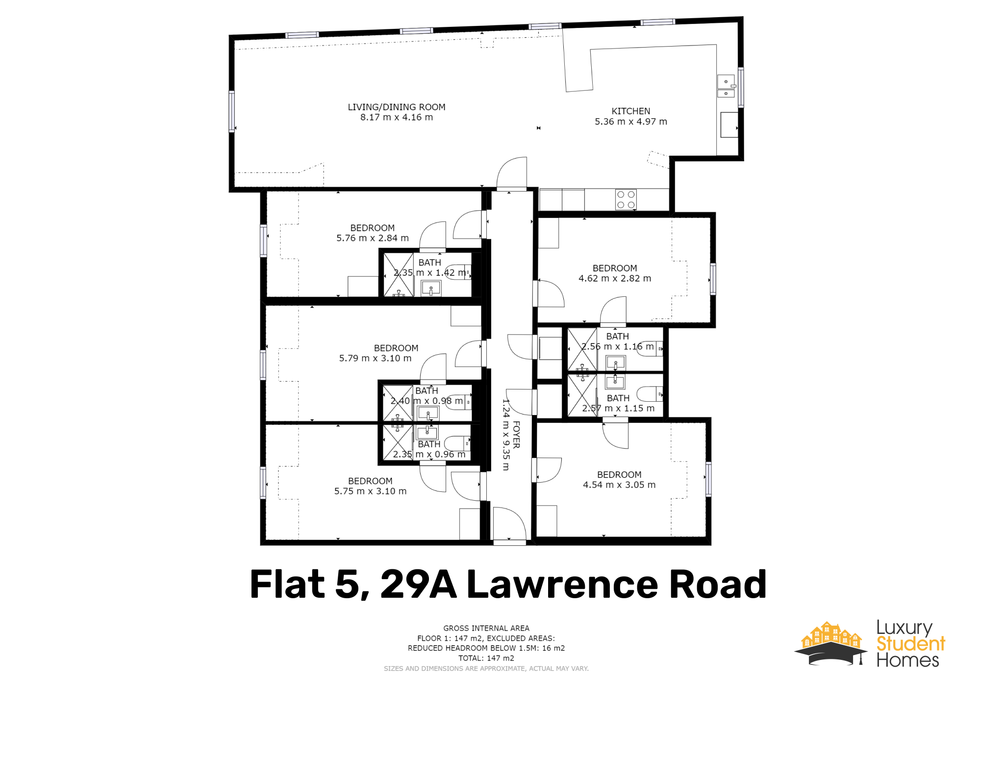 Lawrence Road, Liverpool floorplan