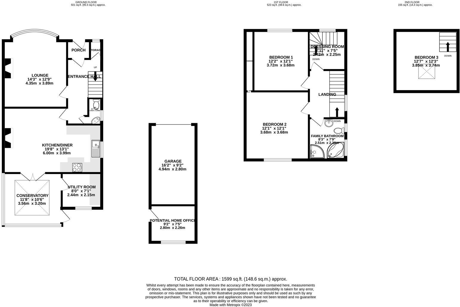 High View Road, Douglas floorplan