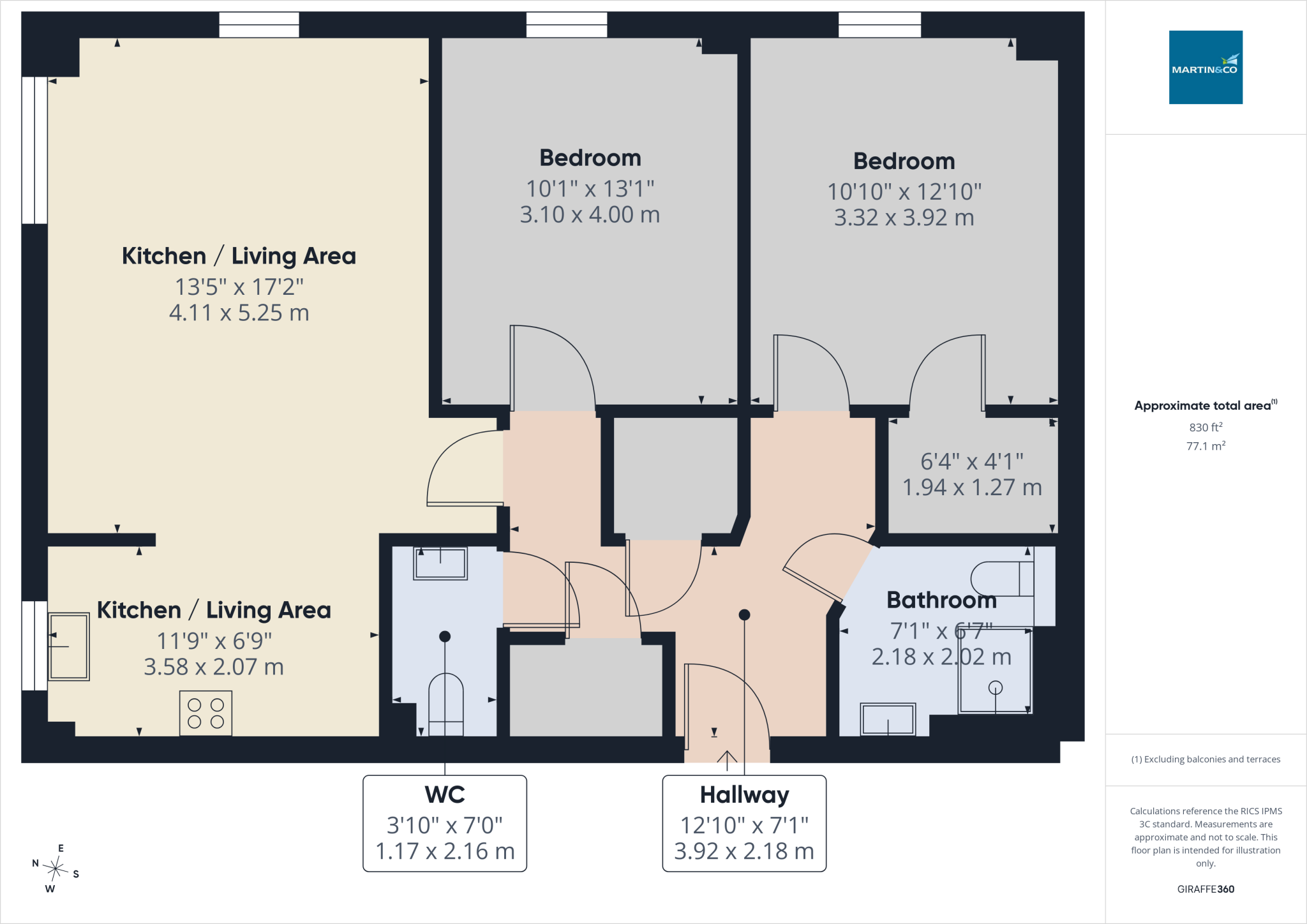 The Dairy, Royal Tunbridge Wells floorplan