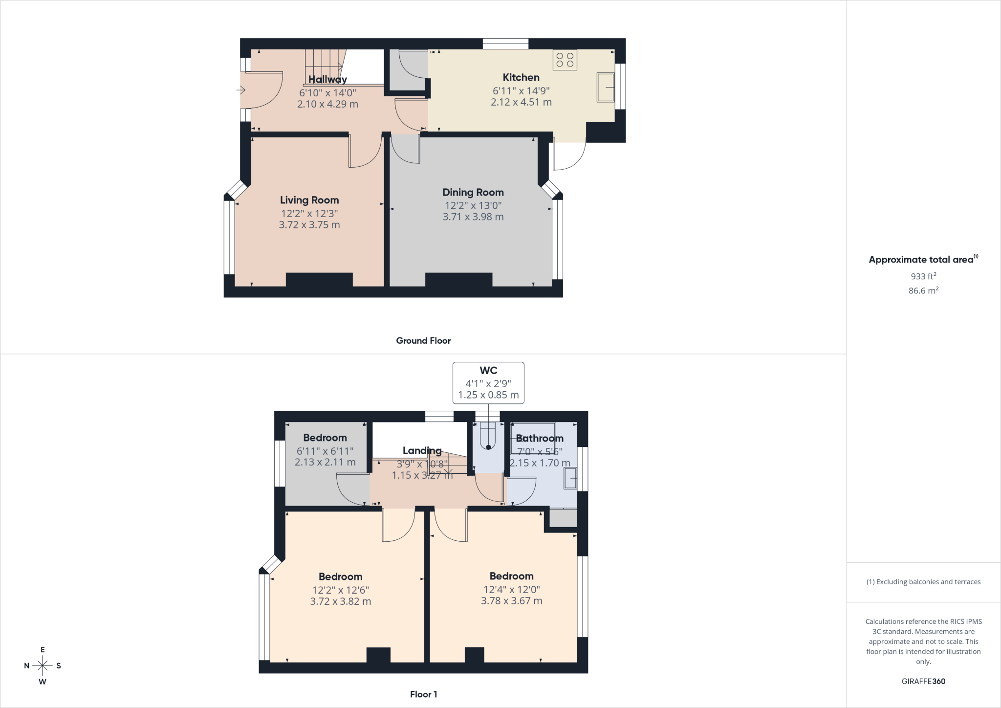 Moorland View Road, Walton floorplan