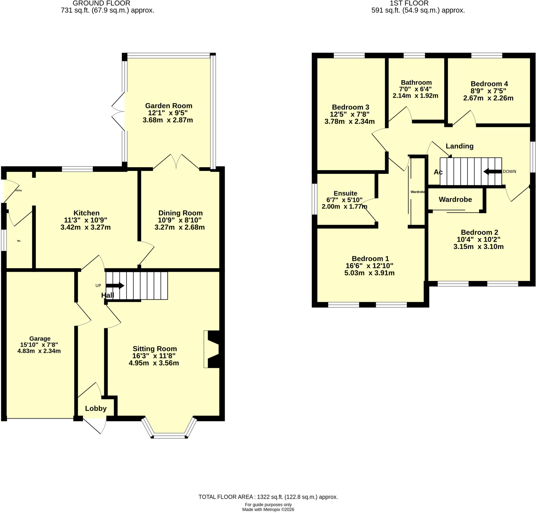 Siskin Chase, Cullompton, EX15 floorplan