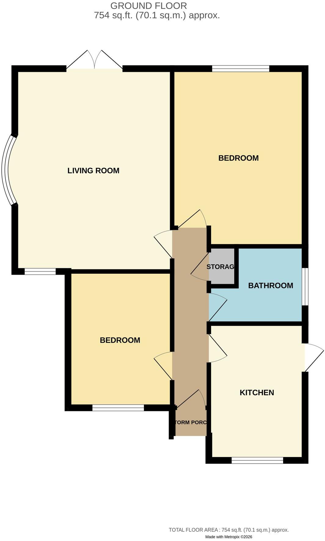 St Marys Drive, Benfleet, SS7 floorplan