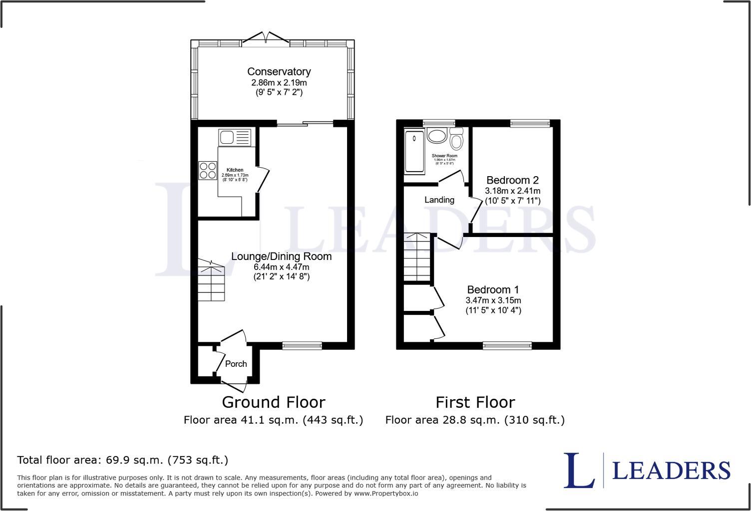 Melrose Close, Southsea, Hampshire floorplan