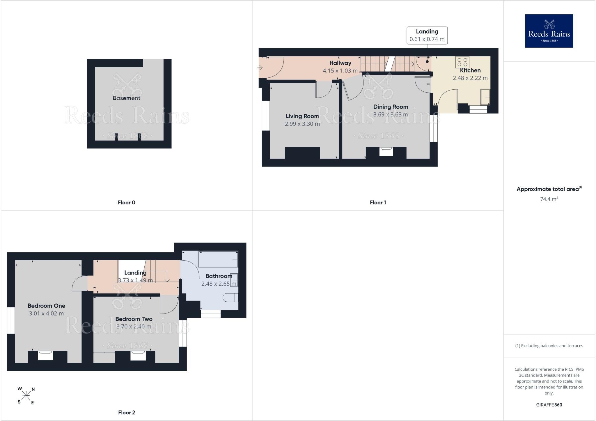 Higher Walton Road, Higher Walton, Preston, Lancashire, PR5 floorplan