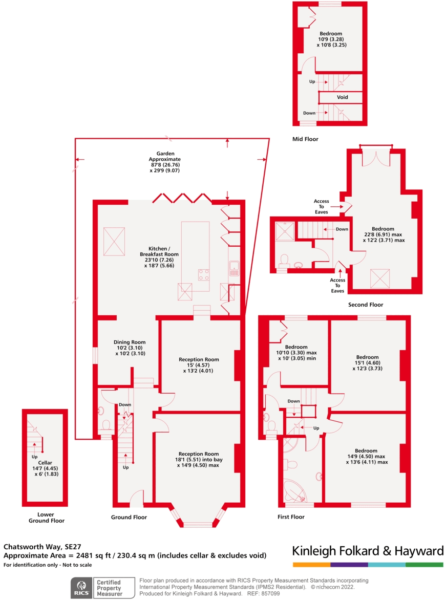Chatsworth Way, West Dulwich, London, SE27 floorplan