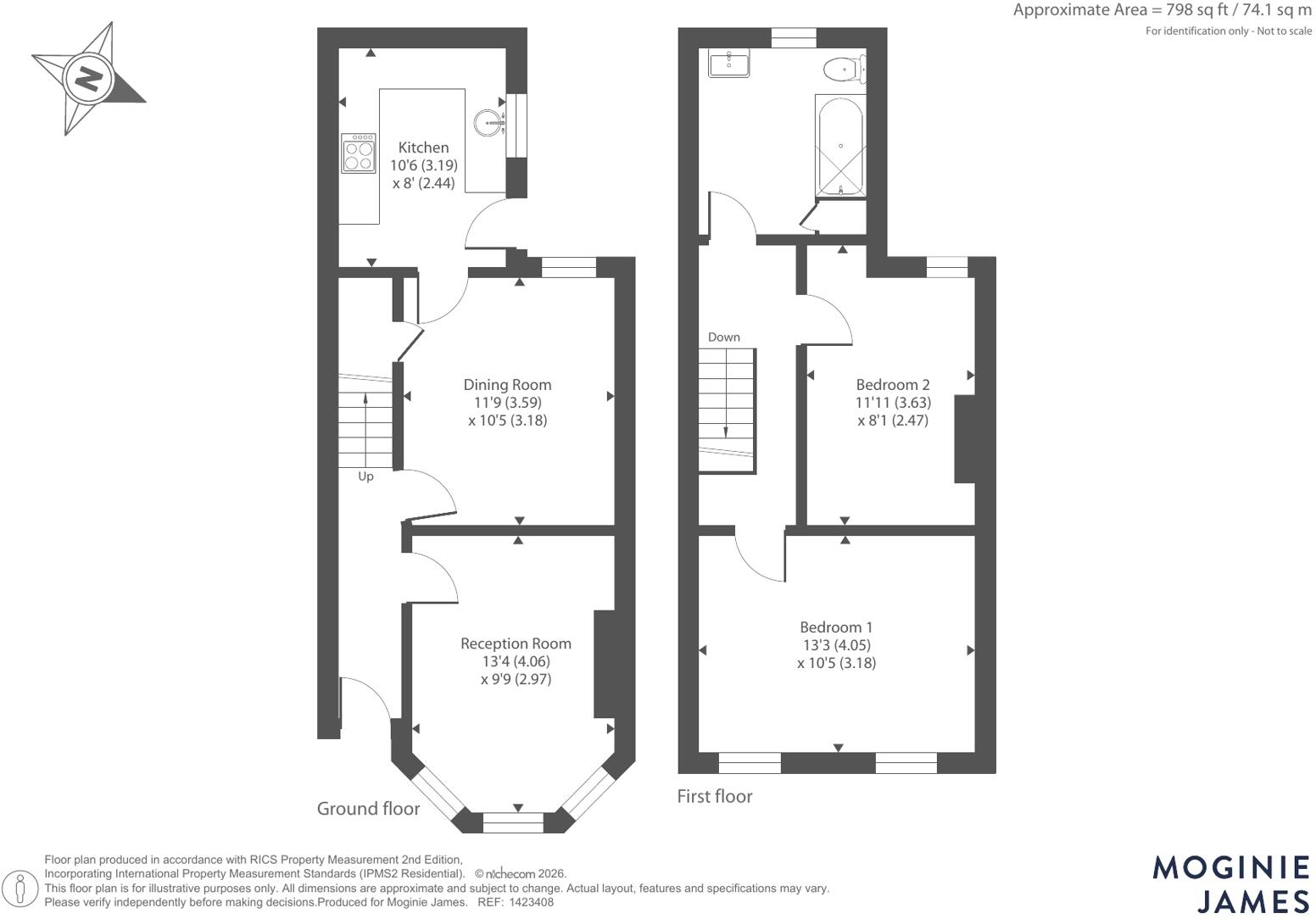 Arabella Street, Cardiff floorplan