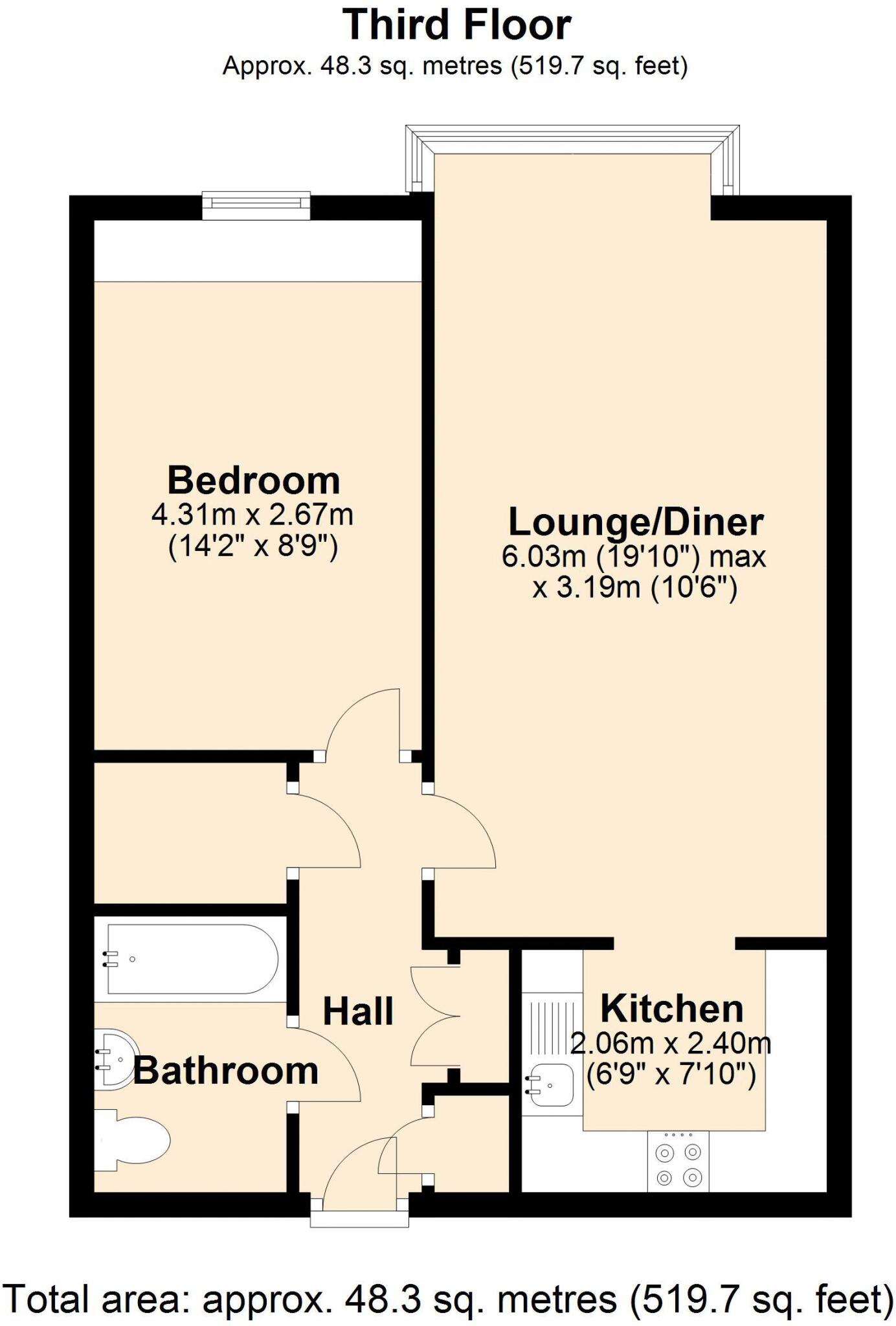 Uxbridge Road, Hatch End floorplan