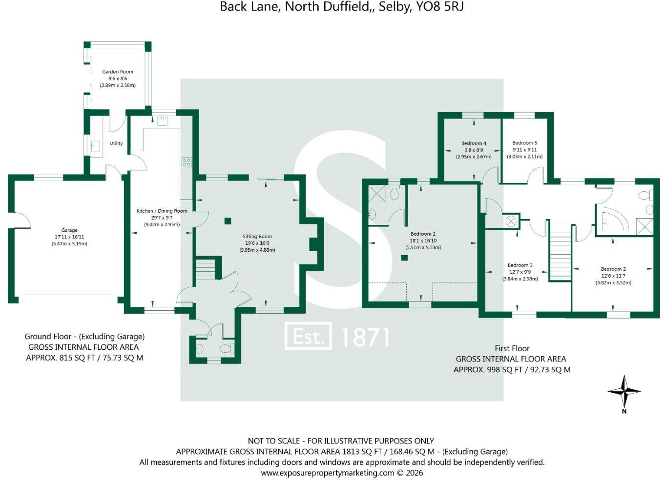 Back Lane, North Duffield, Selby floorplan