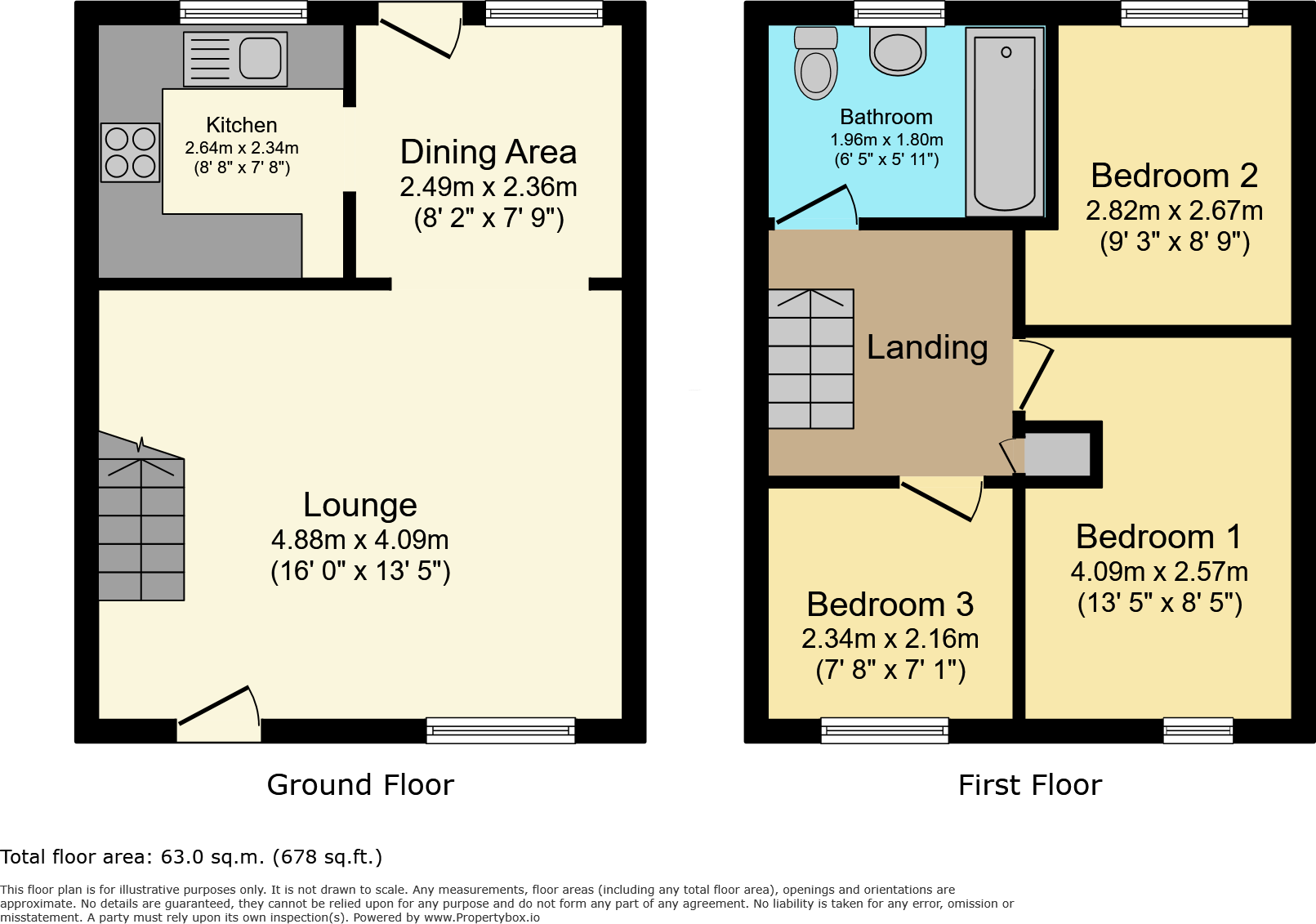21, Church Grove, Barnstaple, Devon, EX32 floorplan