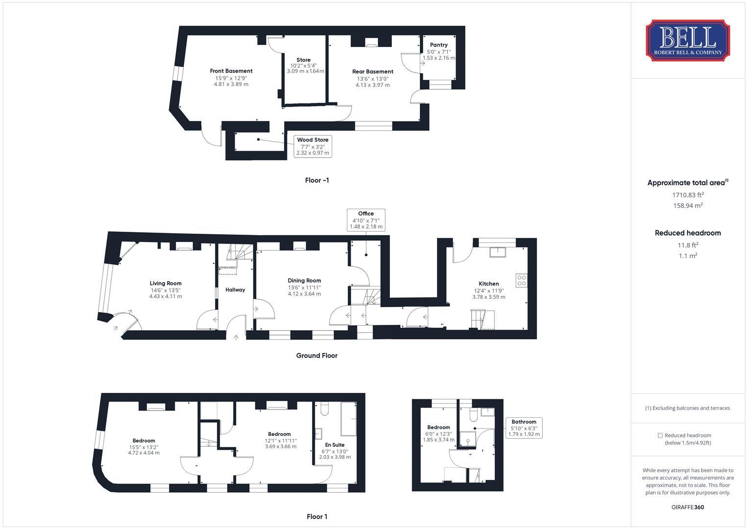 Georgian House, 32 East Street, Horncastle floorplan