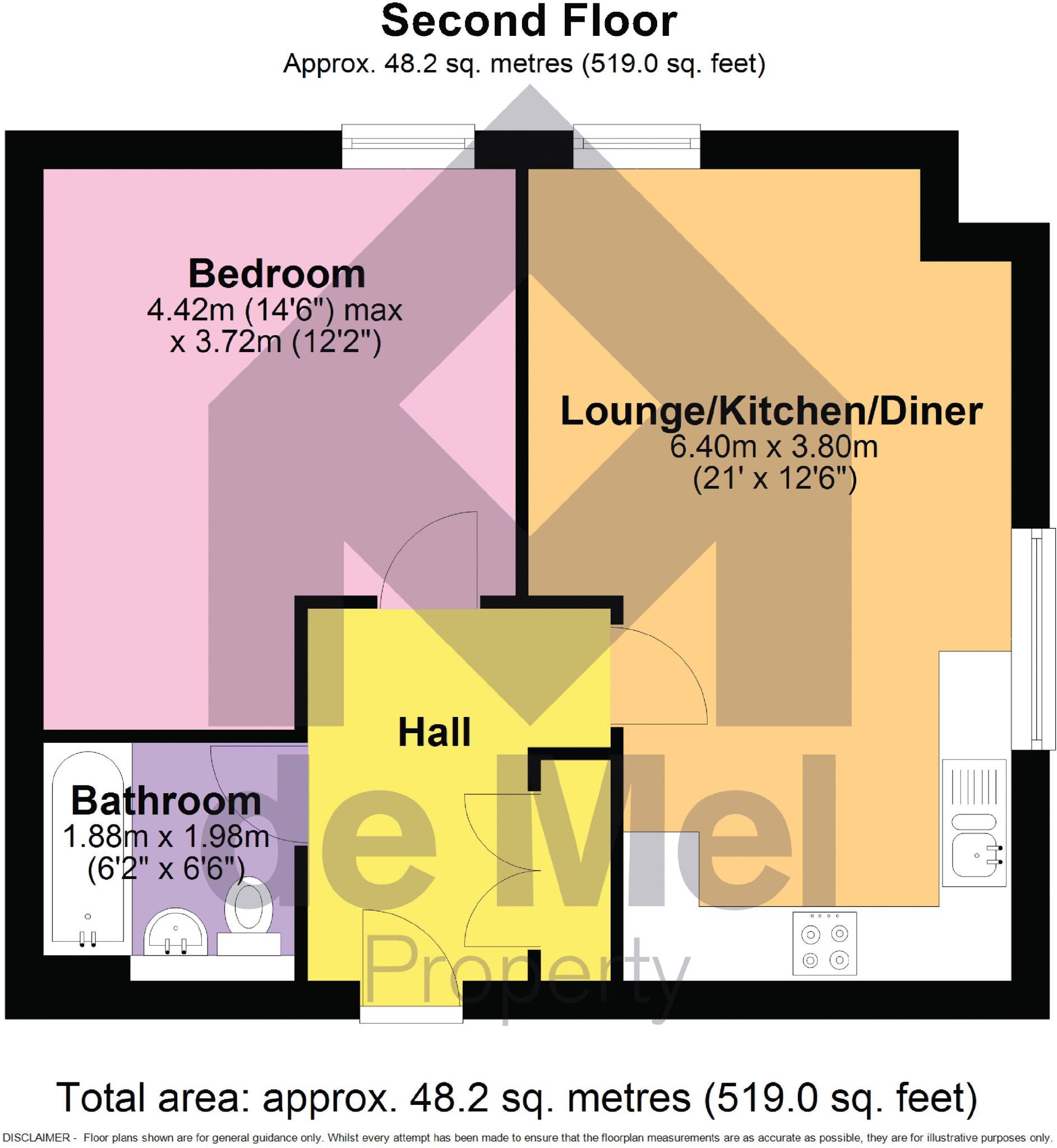 Valentine Road, Bishops Cleeve, Gloucestershire, GL52 floorplan