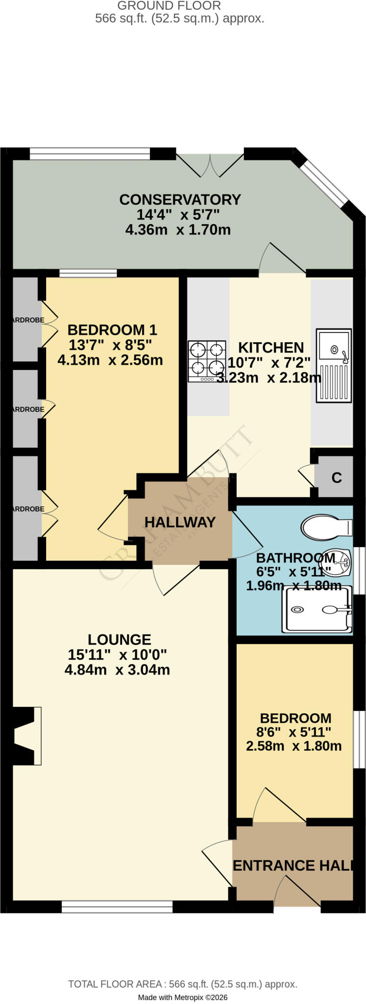 Windward Close, Littlehampton, West Sussex floorplan