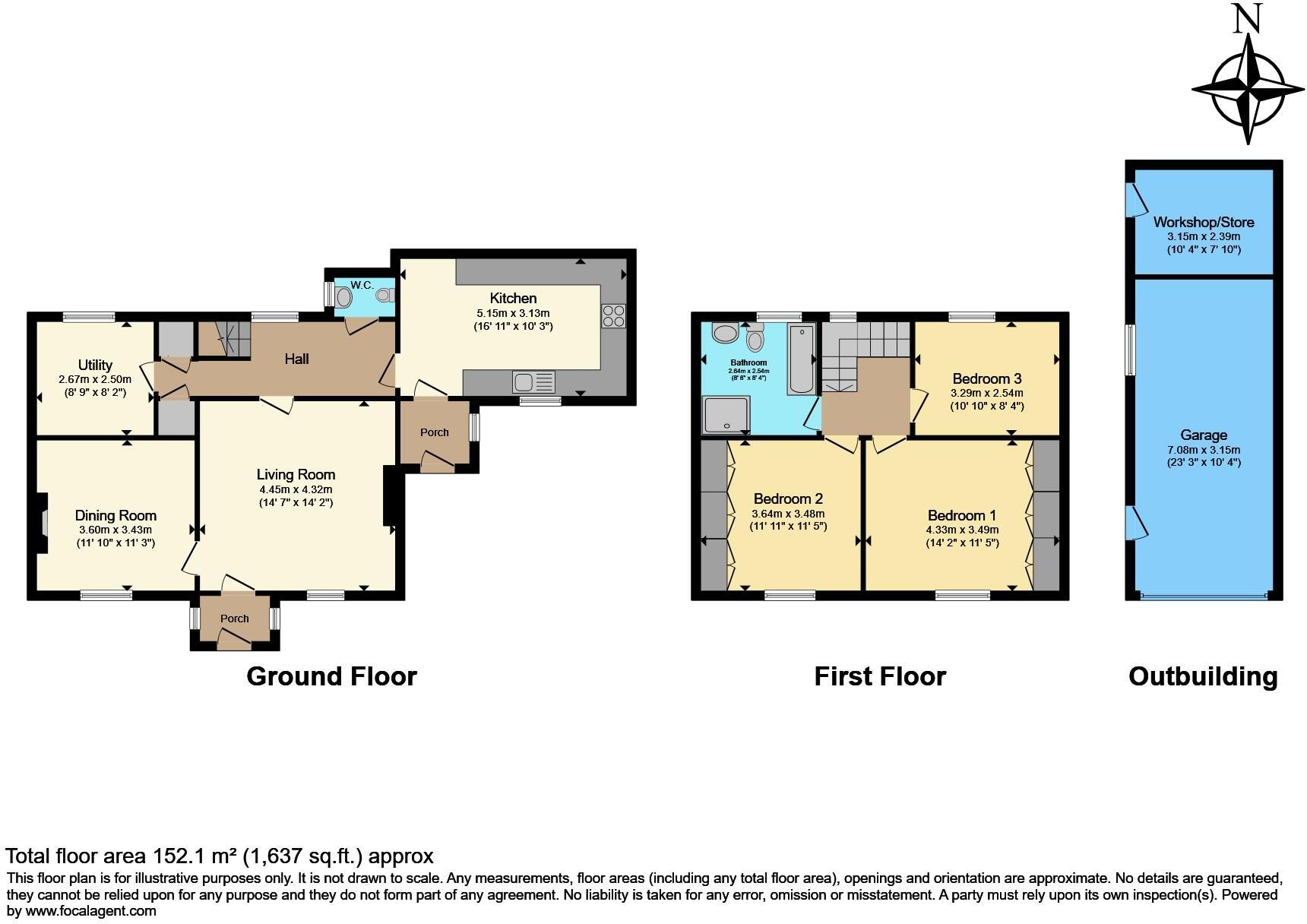 North Green, East Drayton, Retford, DN22 floorplan