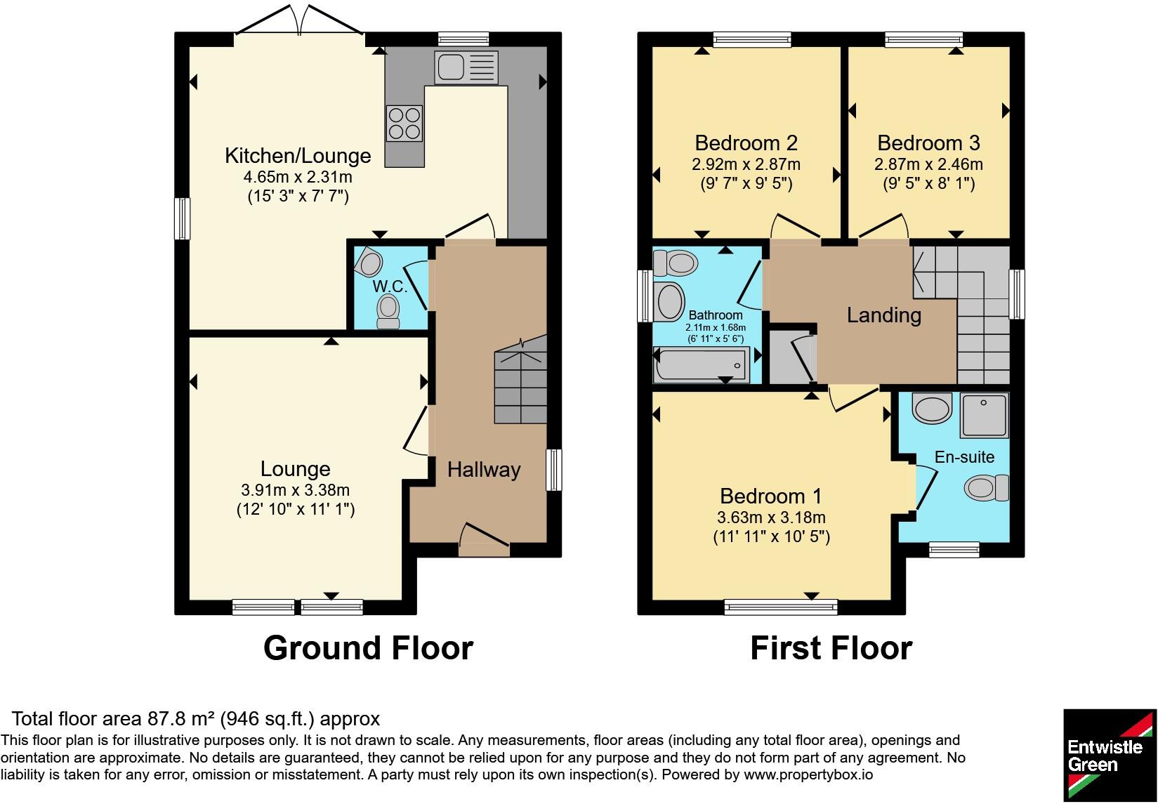 Freeman Street, Blackpool, Lancashire, FY4 floorplan