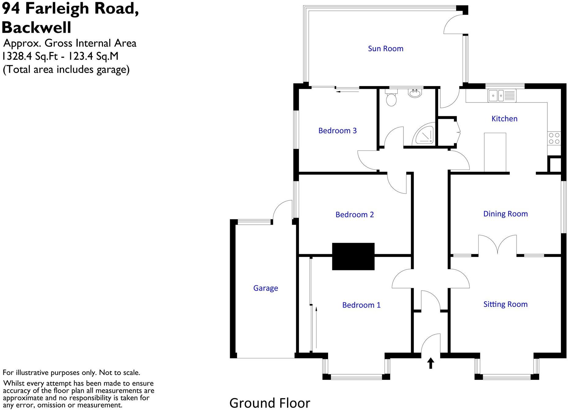 Farleigh Road, Backwell, BS48 floorplan