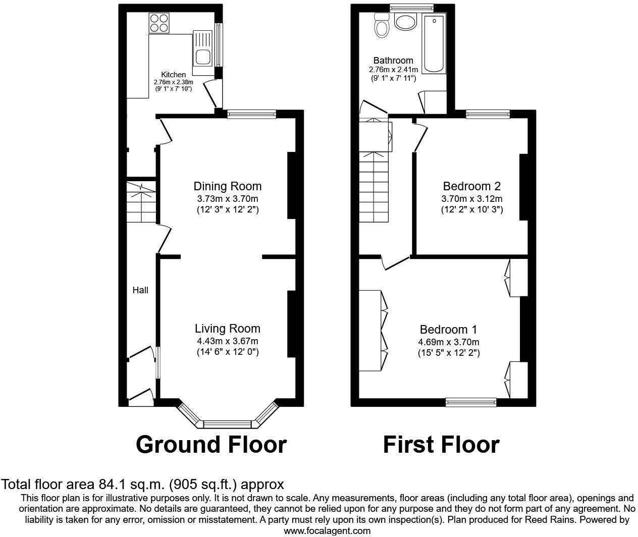 Montana Square, Manchester, M11 floorplan