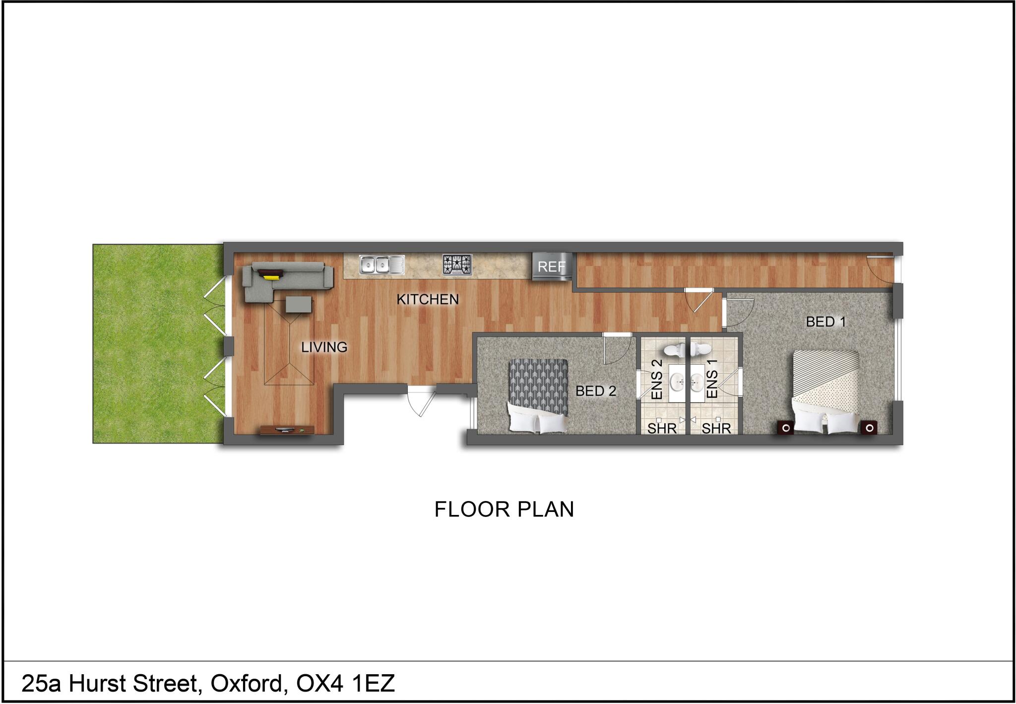 Hurst Street, Oxford, OX4 floorplan