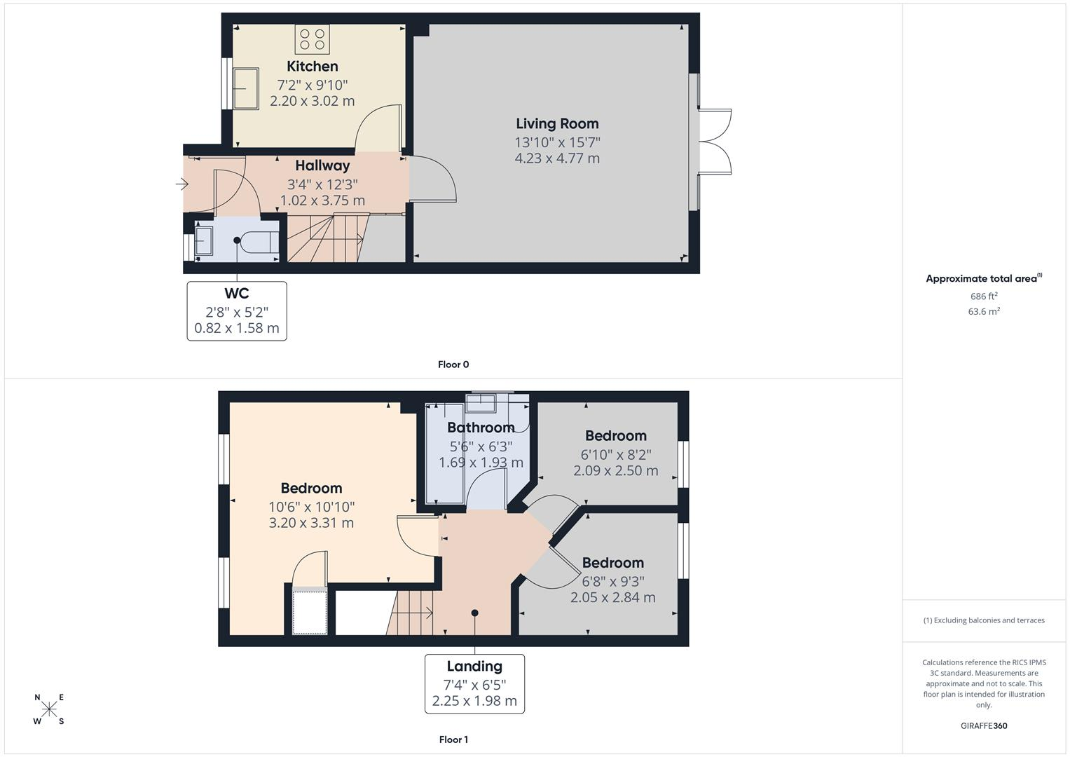 Longfield Avenue, Bilborough, Nottingham, NG8 floorplan