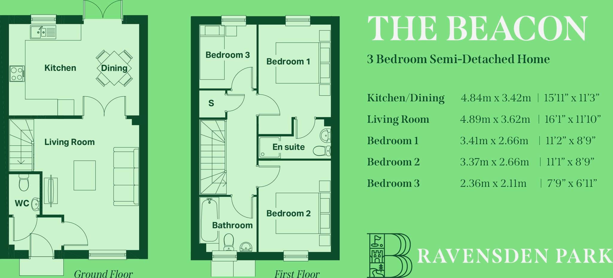 Ravensden MK44 floorplan